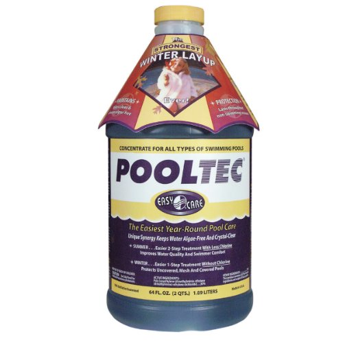 EasyCare 36664 PoolTec Winter Lay-Up Pool Treatment, 64 oz. Bottle