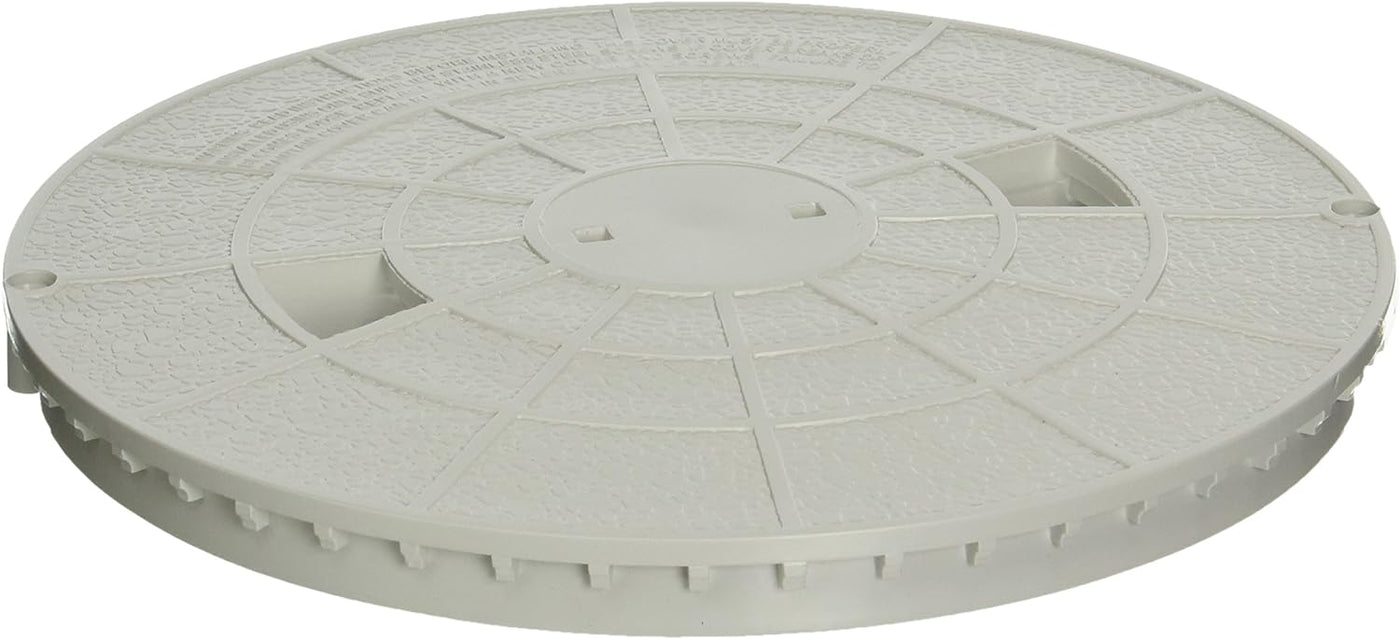 Pentair 516215 White Deck Lid Replacement Bermuda Gunite and Vinyl Liner Skimmer