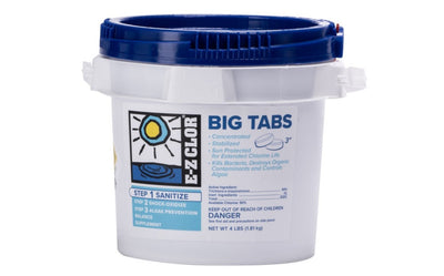 E-Z Clor Big Tabs 3" Chlorine Tablets