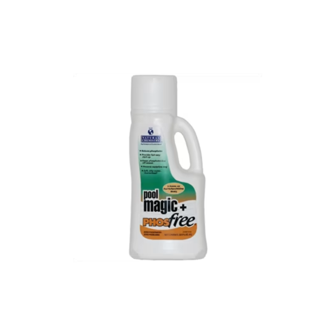 Natural Chemistry Pool Magic + PHOSfree Phosphate Remover, 1 L Bottle | 15141NCM