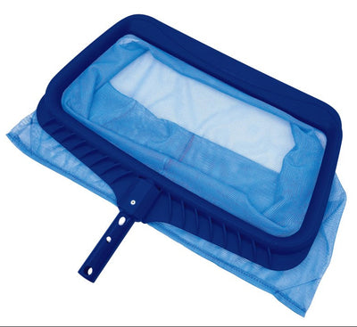PoolStyle Heavy Duty Leaf Rake with ABS Frame and Nylon Mesh Net