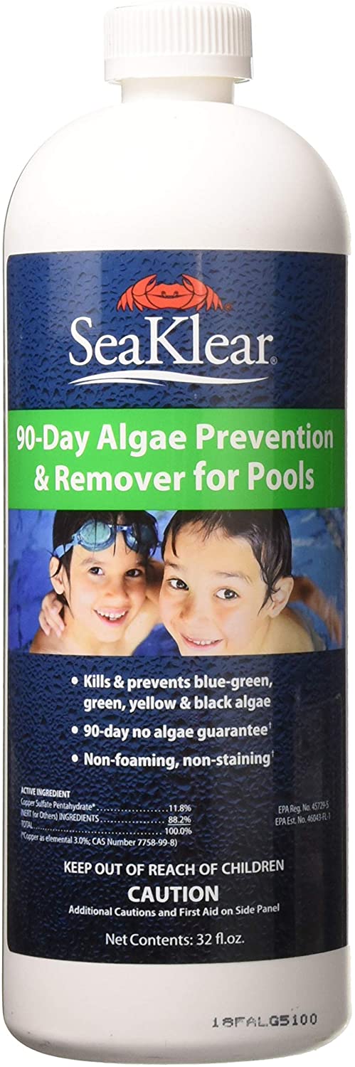 SeaKlear 90-Day Algae Prevention & Remover, 1 Qt