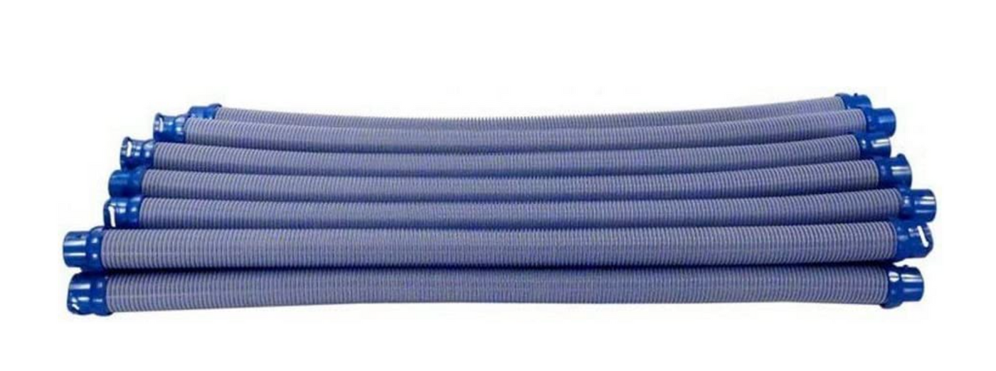 Zodiac MX8/MX6 Elite and Original Models / TR2D Twist Lock Hose - 1 Meter, Blue/Gray, 12PK