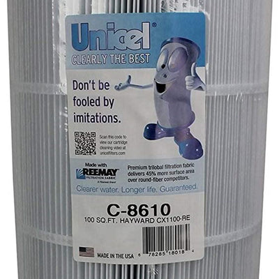 Unicel C-8610 Swimming Pool & Spa Replacement Filter Cartridge for Hayward Star-Clear II C1100 | CX1100RE